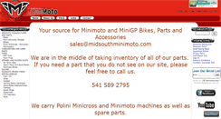 Desktop Screenshot of midsouthminimoto.com