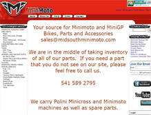 Tablet Screenshot of midsouthminimoto.com